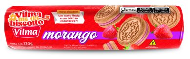 Biscoito Recheado de Morango 120g