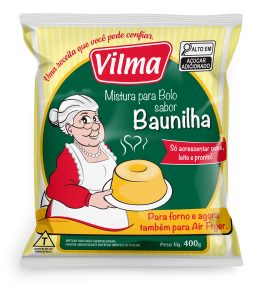 Mistura para Bolo sabor Baunilha 400g