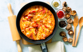 Pizza de frigideira da jubs