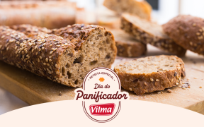 Pão integral de aveia e castanhas