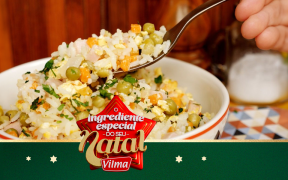 Arroz Natalino de preguiçoso