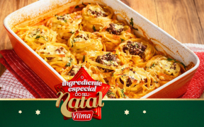 Ninho natalino ao forno (massa prática)