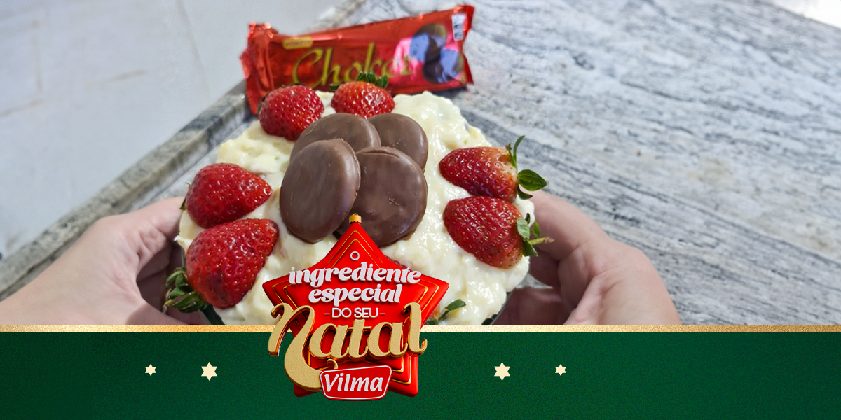 Pavê de biscoito Choker