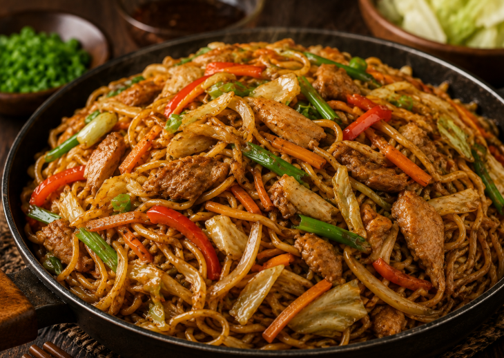Yakissoba (massa pratica)