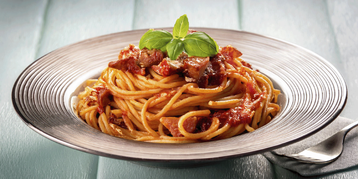 Spaghetti all’Amatriciana (massa especial)
