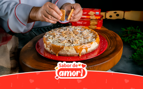 Cheesecake de doce de leite – especial Dia das Mães