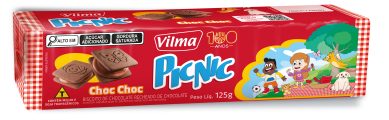 Biscoito Recheado PicNic Choc Choc 125g