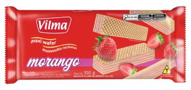 Wafer de Morango 100g
