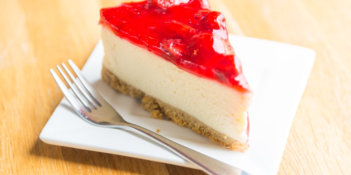 Cheesecake de morango