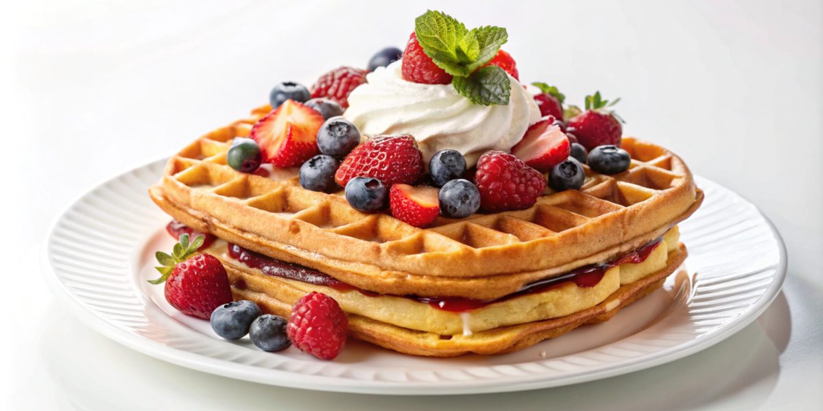 Waffle clássico
