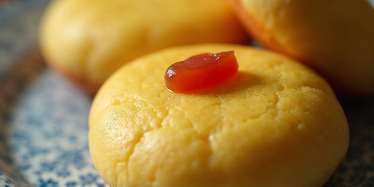 Broa de fubá com goiabada