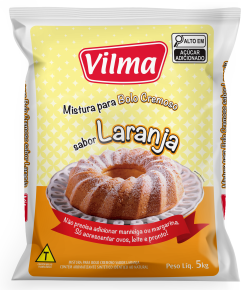 Mistura para Bolo Cremoso sabor Laranja 5kg